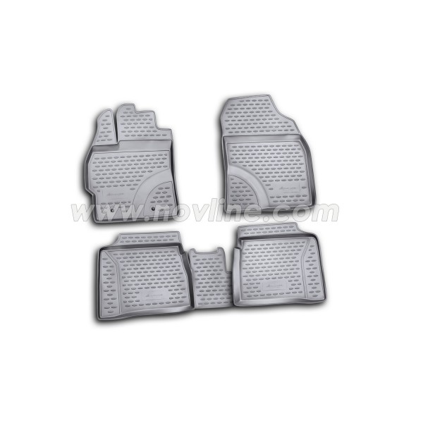 3D Patosnice TOYOTA Prius (XW30) 2009-2015, set 4 kom.